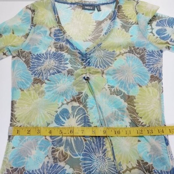 MEXX Floral print mesh long sleeves top - Picture 5 of 8